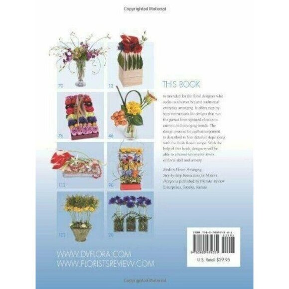 Modern Flower Arranging Step-by-step Instructions for Modern Design Crafts Book - Picture 2 of 3